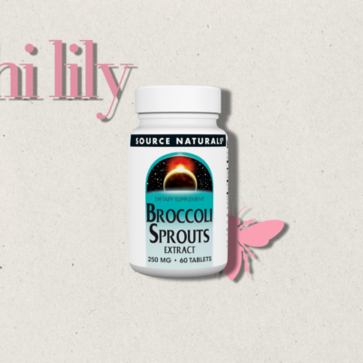 Source Naturals - Broccoli Sprouts Extract — Chiết xuất mầm bông cải xanh