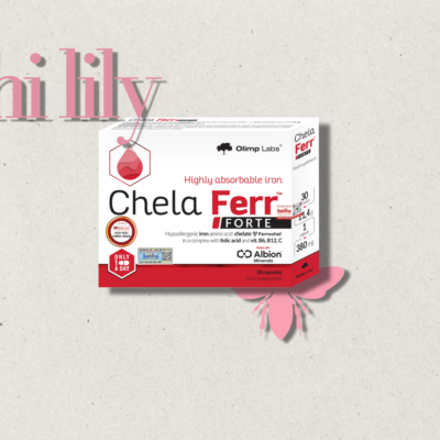 Olimp Labs — Chela Ferr Forte - Bổ sung Sắt Bisglycinate + Folic + B12 + C